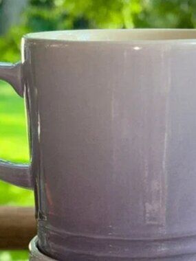 Le Creuset | 1 NEW 12 Oz Coffee Tea MUG  -  BLUEBELL PURPLE Stoneware